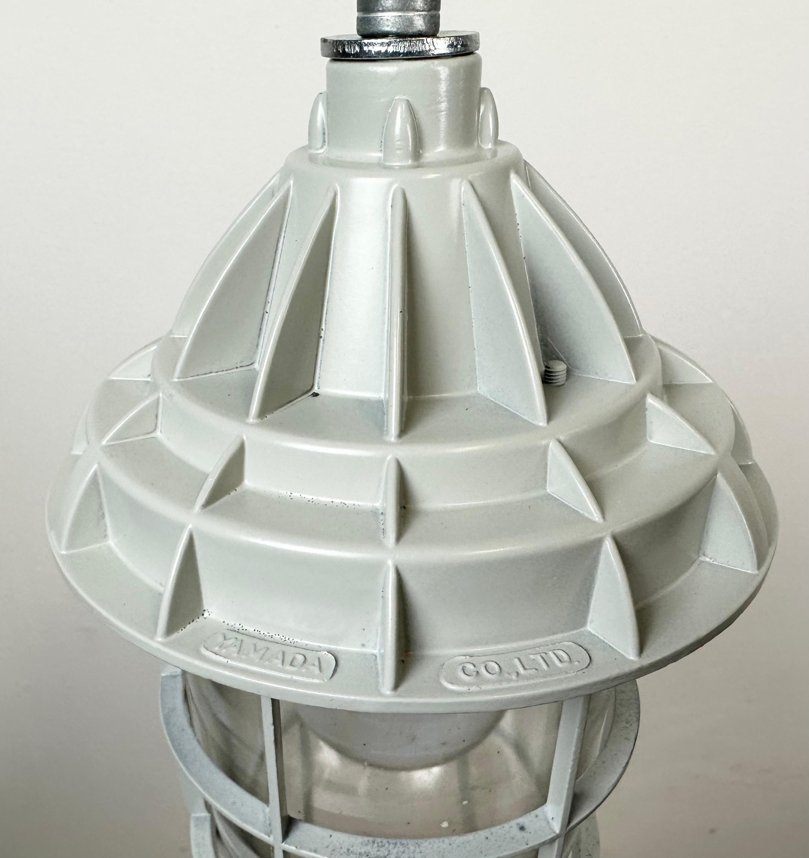 Grey Industrial Cast Aluminum Light from Yamada Co. Ltd For Sale 2