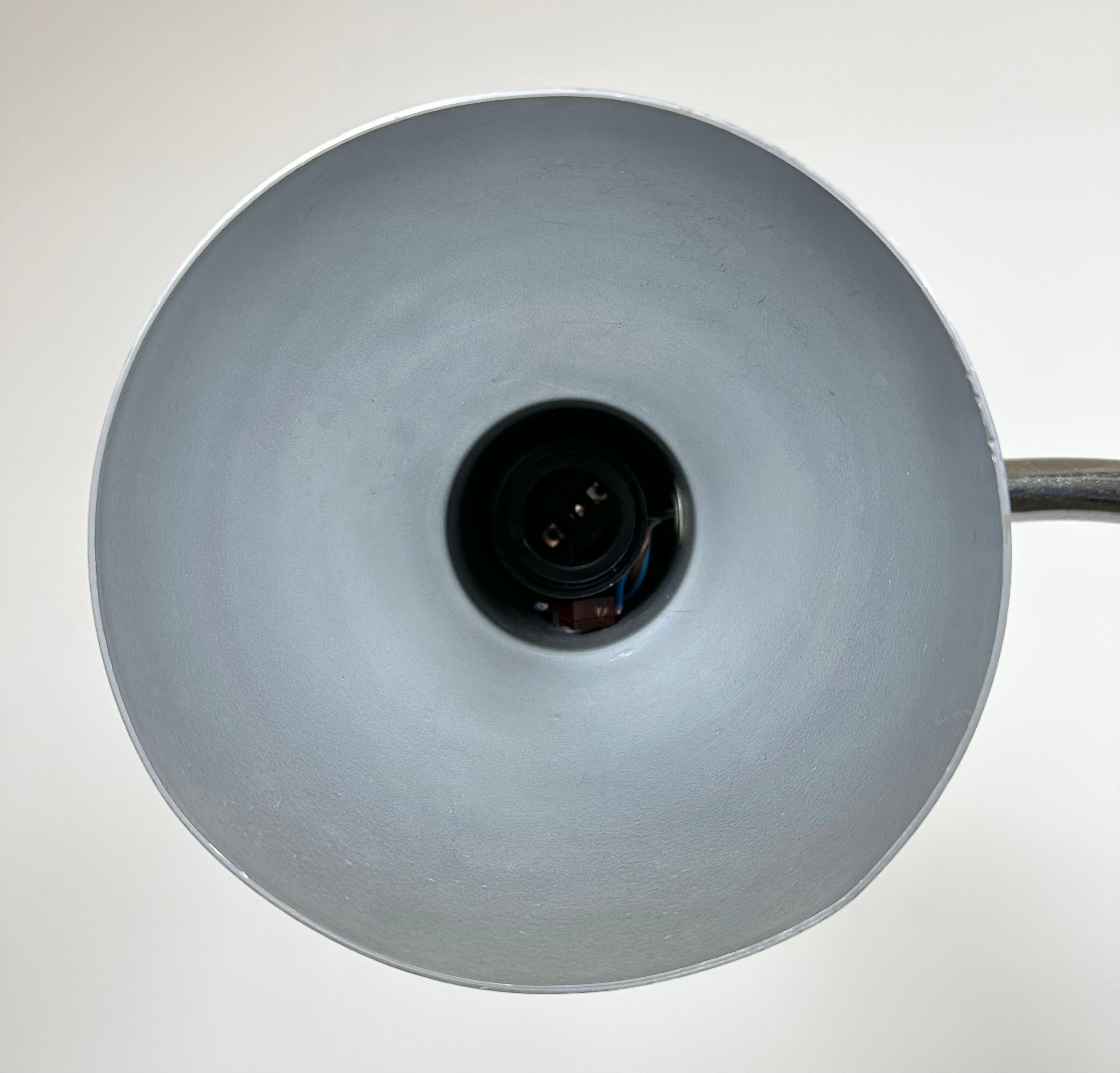Grey Industrial Italian Scissor Wall Lamp from Raptek Milano, 1960s For Sale 4