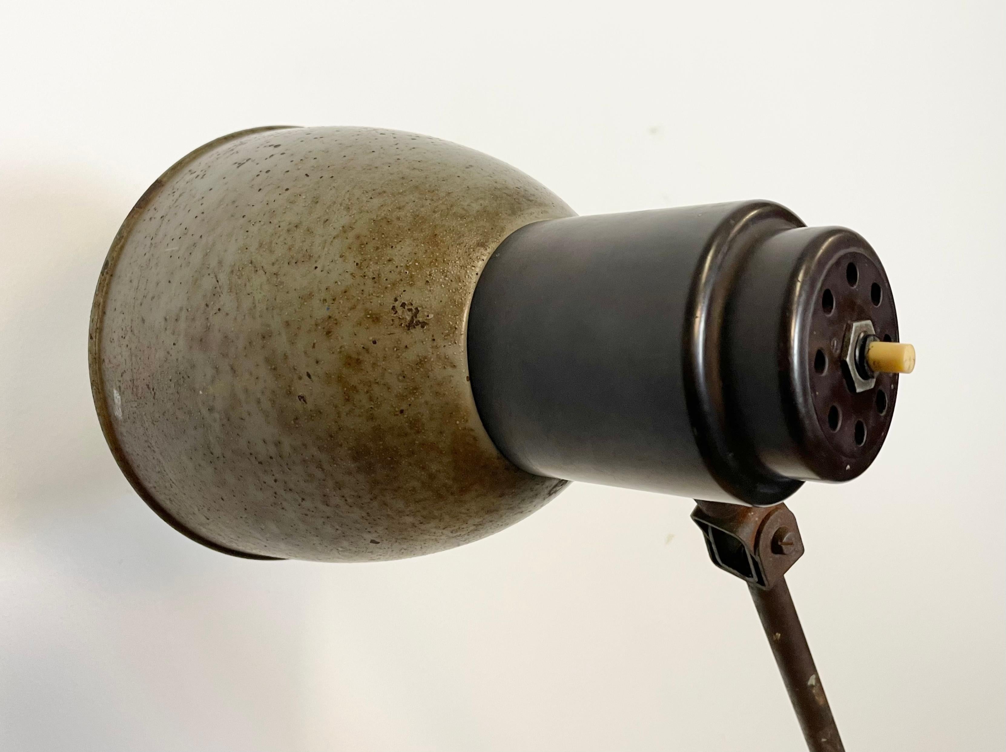 20th Century Grey Industrial Table Lamp, 1950s