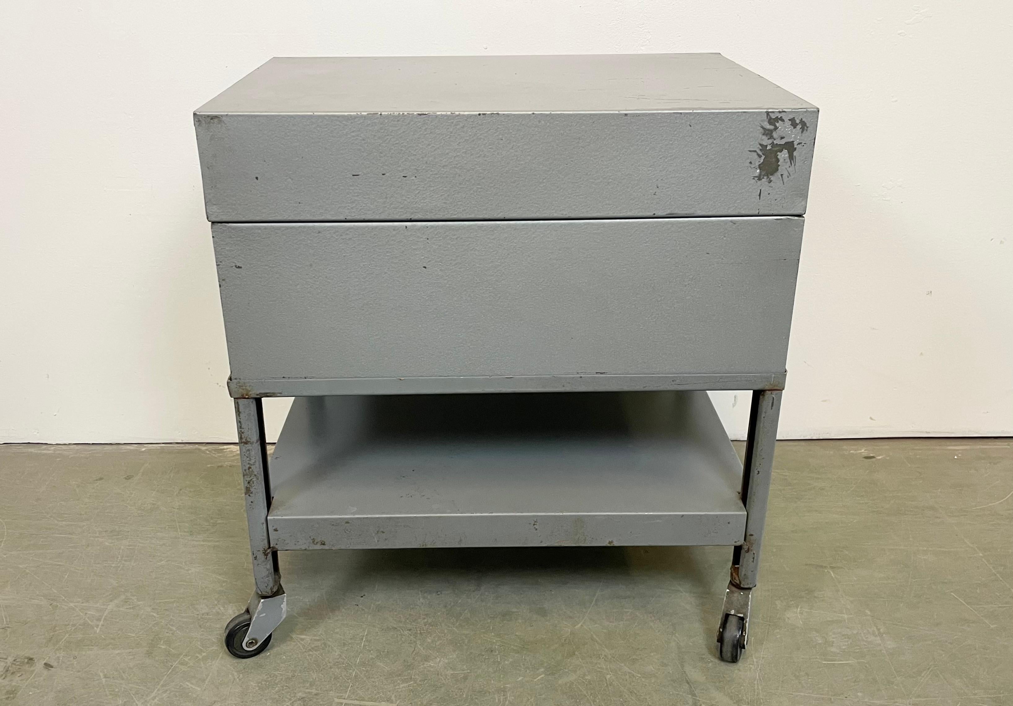 Grey Industrial Trolley , 1960s For Sale 3