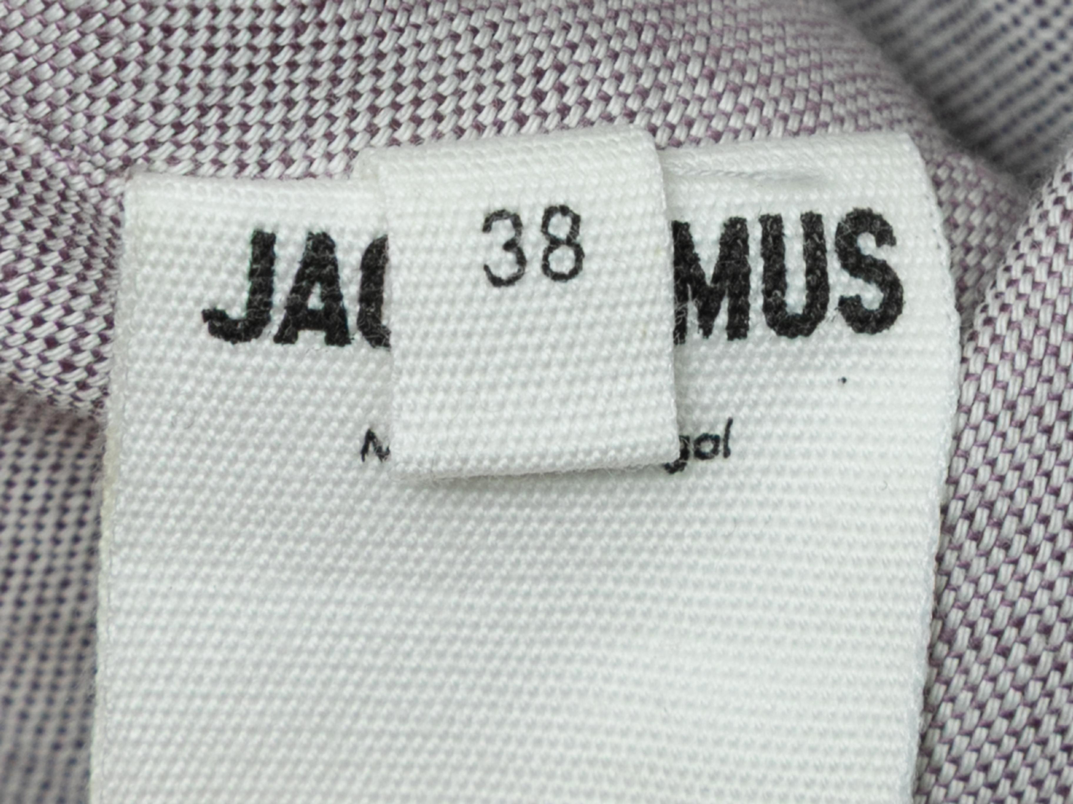 Women's Grey Jacquemus Open Back Maxi Dress Size FR 38 For Sale