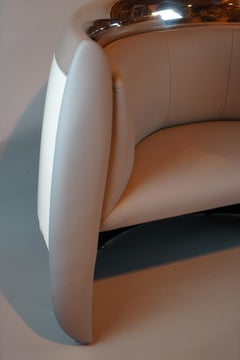 Grey Jet Cowling Aircraft Chair