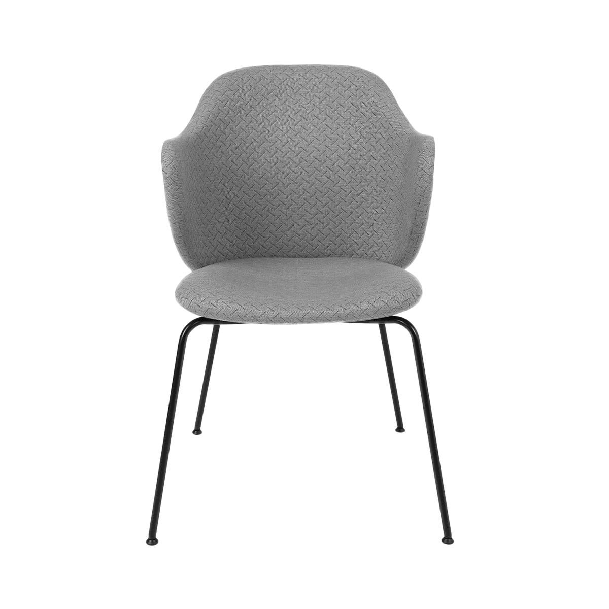 Grey Jupiter Lassen Chair by Lassen.
Dimensions: W 58 x D 60 x H 88 cm. 
Materials: Textile.

The Lassen Chair by Flemming Lassen, Magnus Sangild and Marianne Viktor was launched in 2018 as an ode to Flemming Lassen’s uncompromising approach and