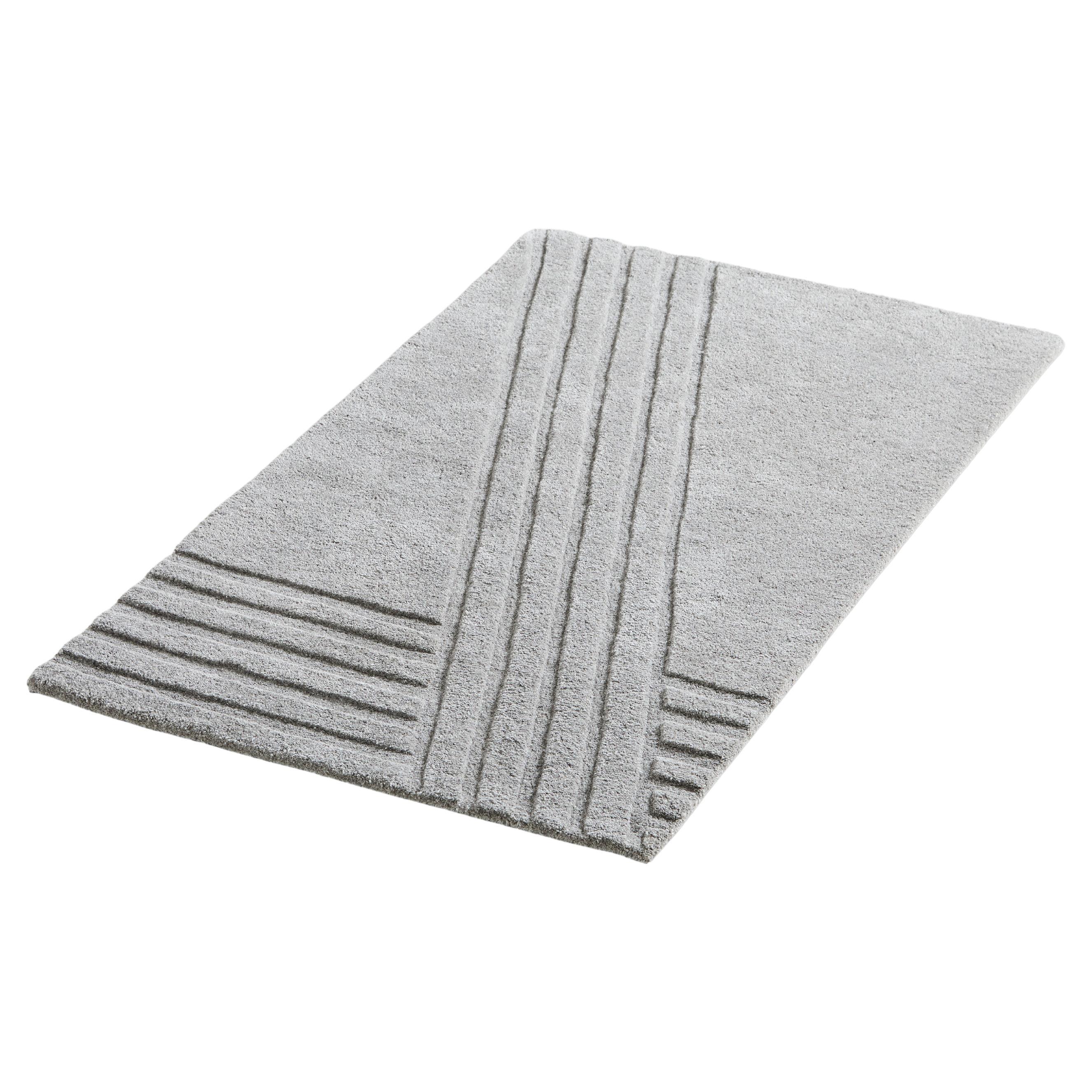 Notorious Dissipation astronomy Grey Kyoto Rug I by AD Miller For Sale at 1stDibs