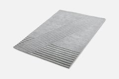 Grey Kyoto Rug III by Ad Miller