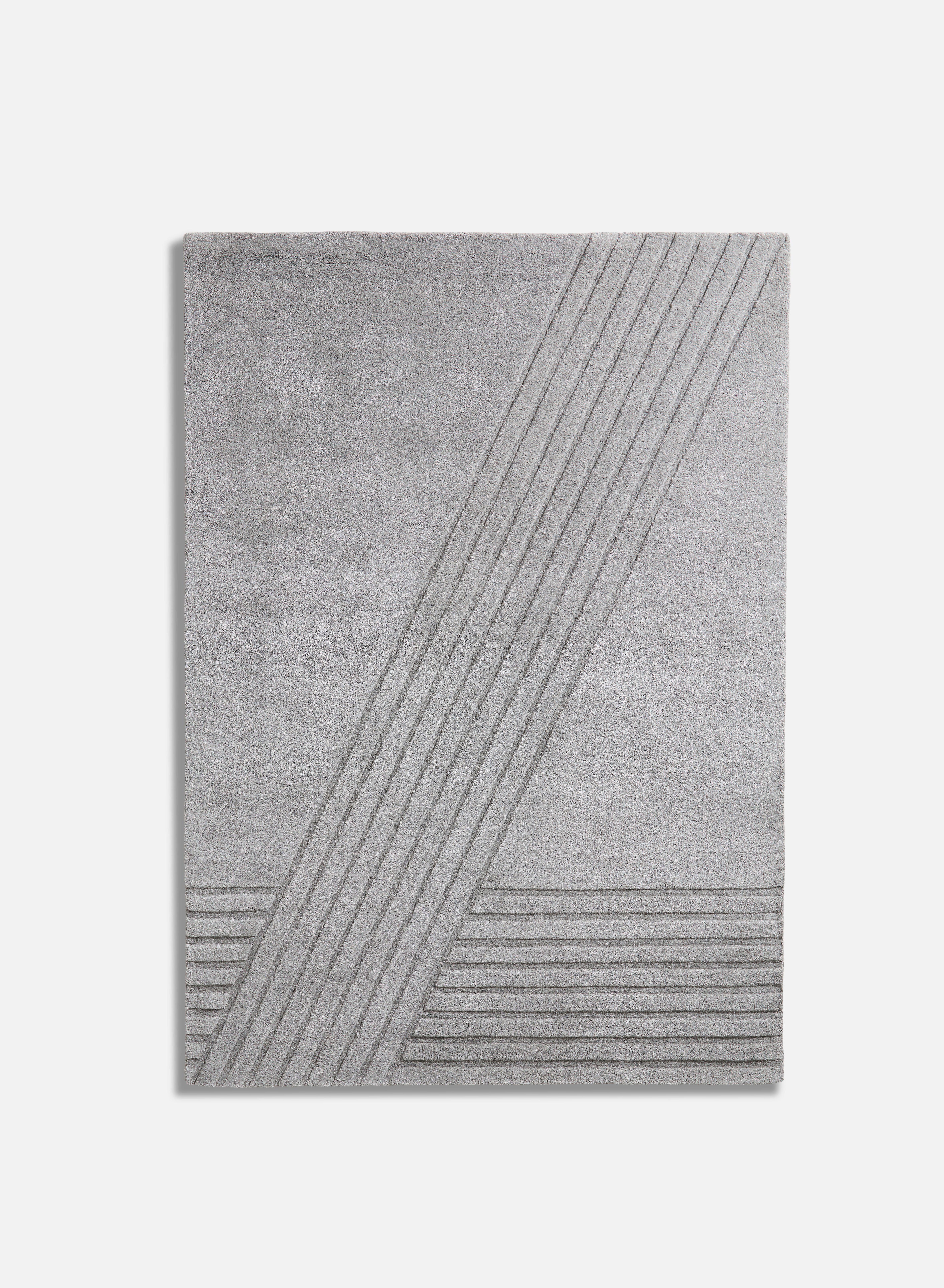 Post-Modern Grey Kyoto Rug III by Ad Miller For Sale