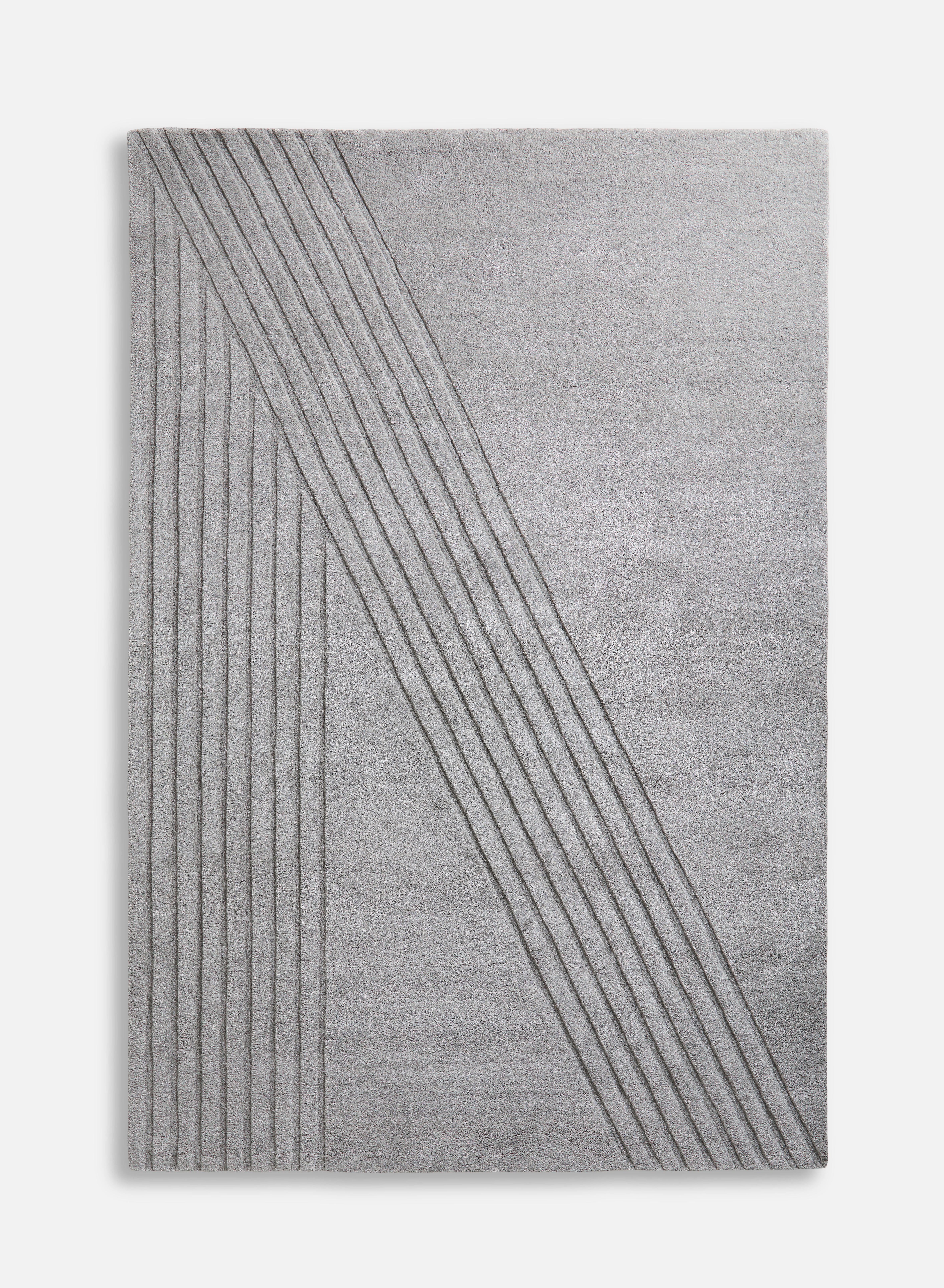 Post-Modern Grey Kyoto Rug IV by AD Miller For Sale