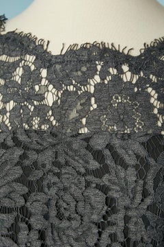 Grey lace cocktail dress DIANE VON FURSTENBERG