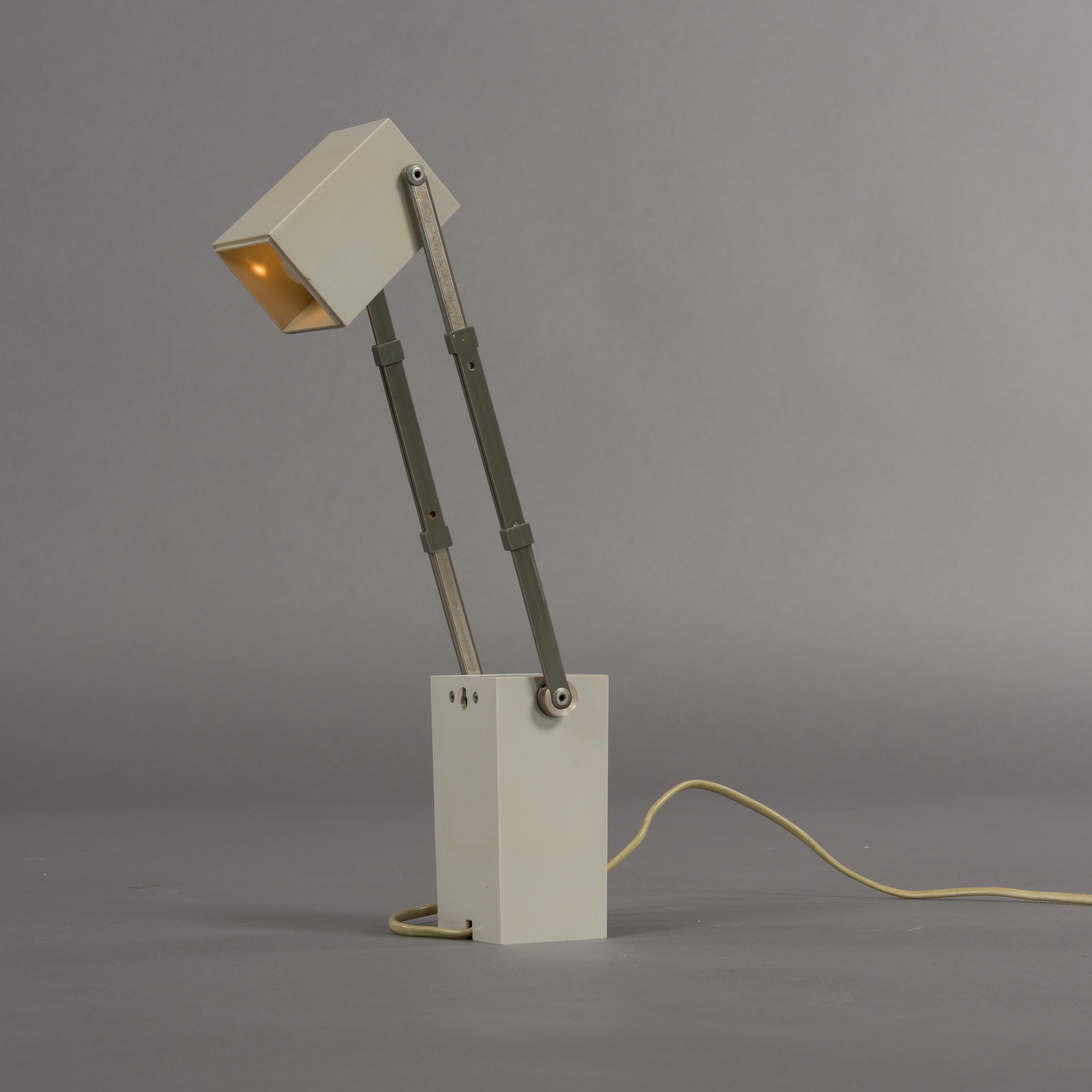 Mid-Century Modern Grey Lampetit Lamp by Verner Panton for Louis Poulsen