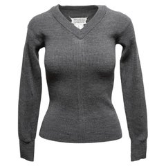 Grey Maison Margiela Wool Sweater Size US XS