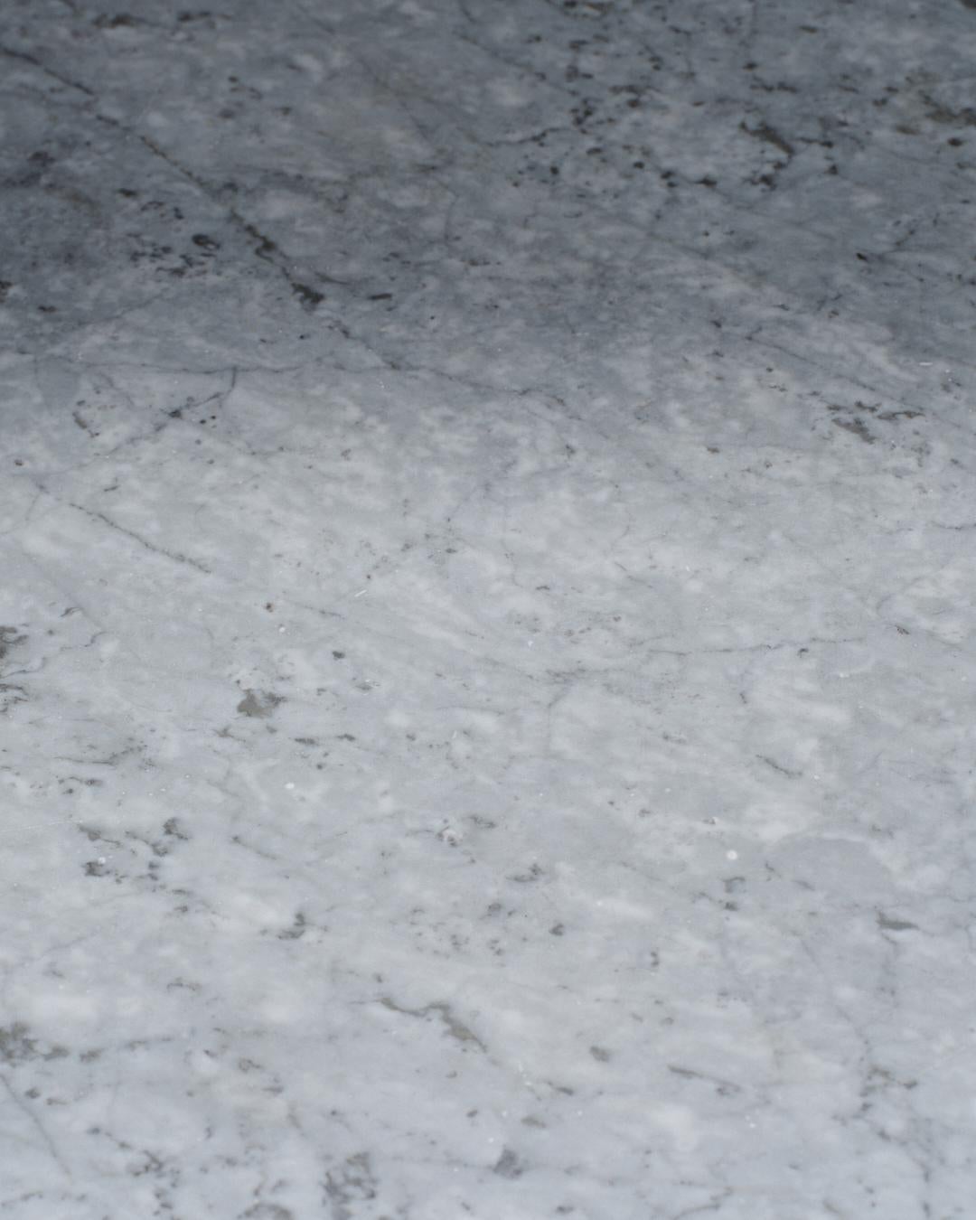 Grey Marble Drop-Shaped Coffee Table, 1980s For Sale 5