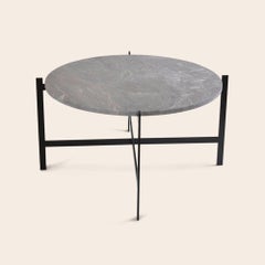 Grey Marble Large Deck Table by OxDenmarq