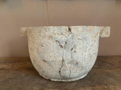 Mortar aus grauem Marmor, hohe Periode, ca. 16