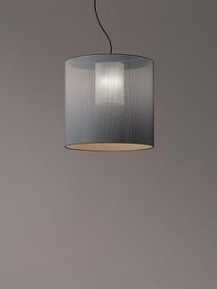 Lámpara colgante Moaré L gris de Antoni Arola