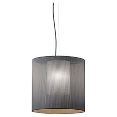 Grey Moaré M Pendant Lamp by Antoni Arola