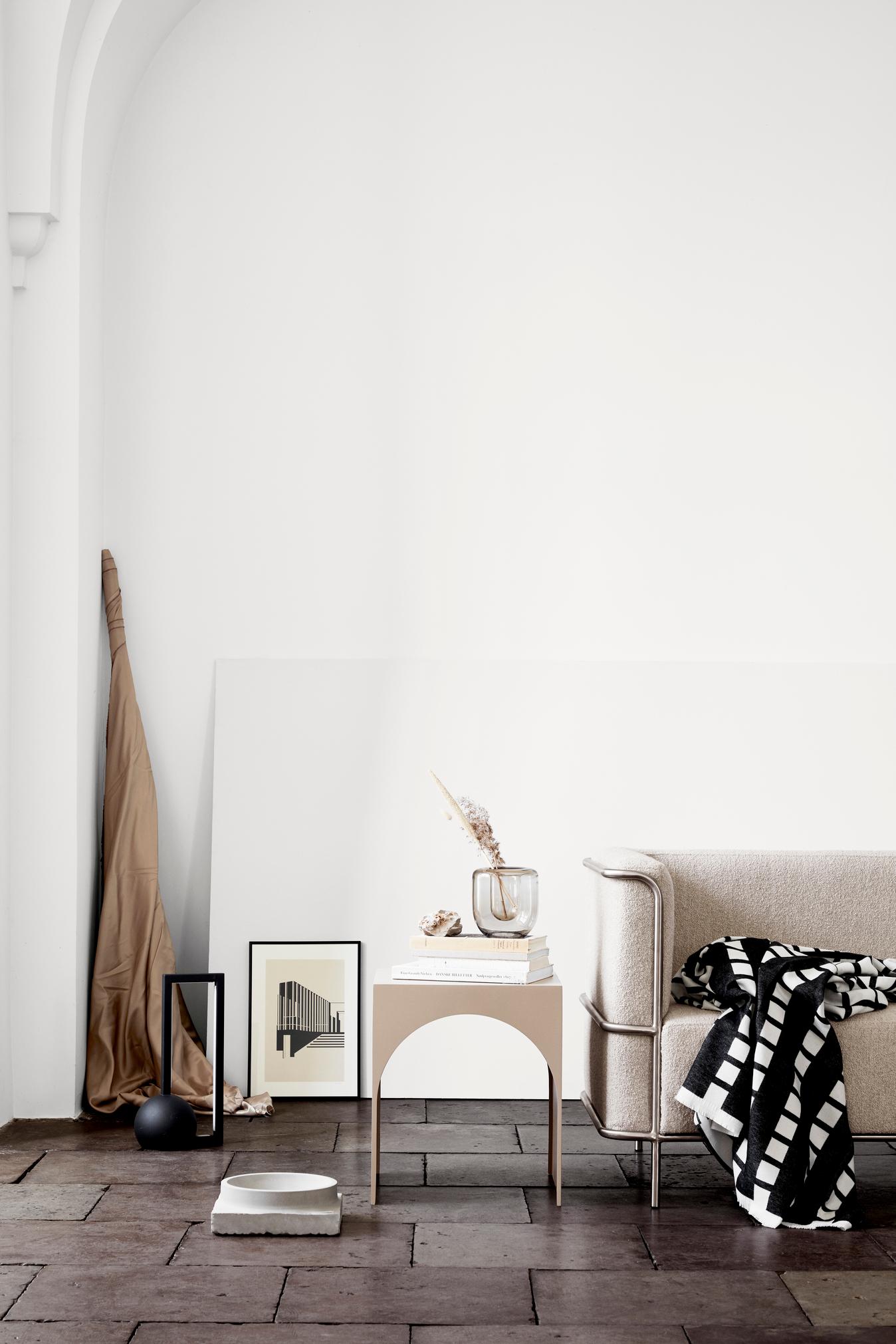 Grey Modernist Lounge Chair by Kristina Dam Studio 1