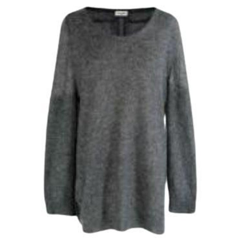grey mohair jumper For Sale at 1stDibs