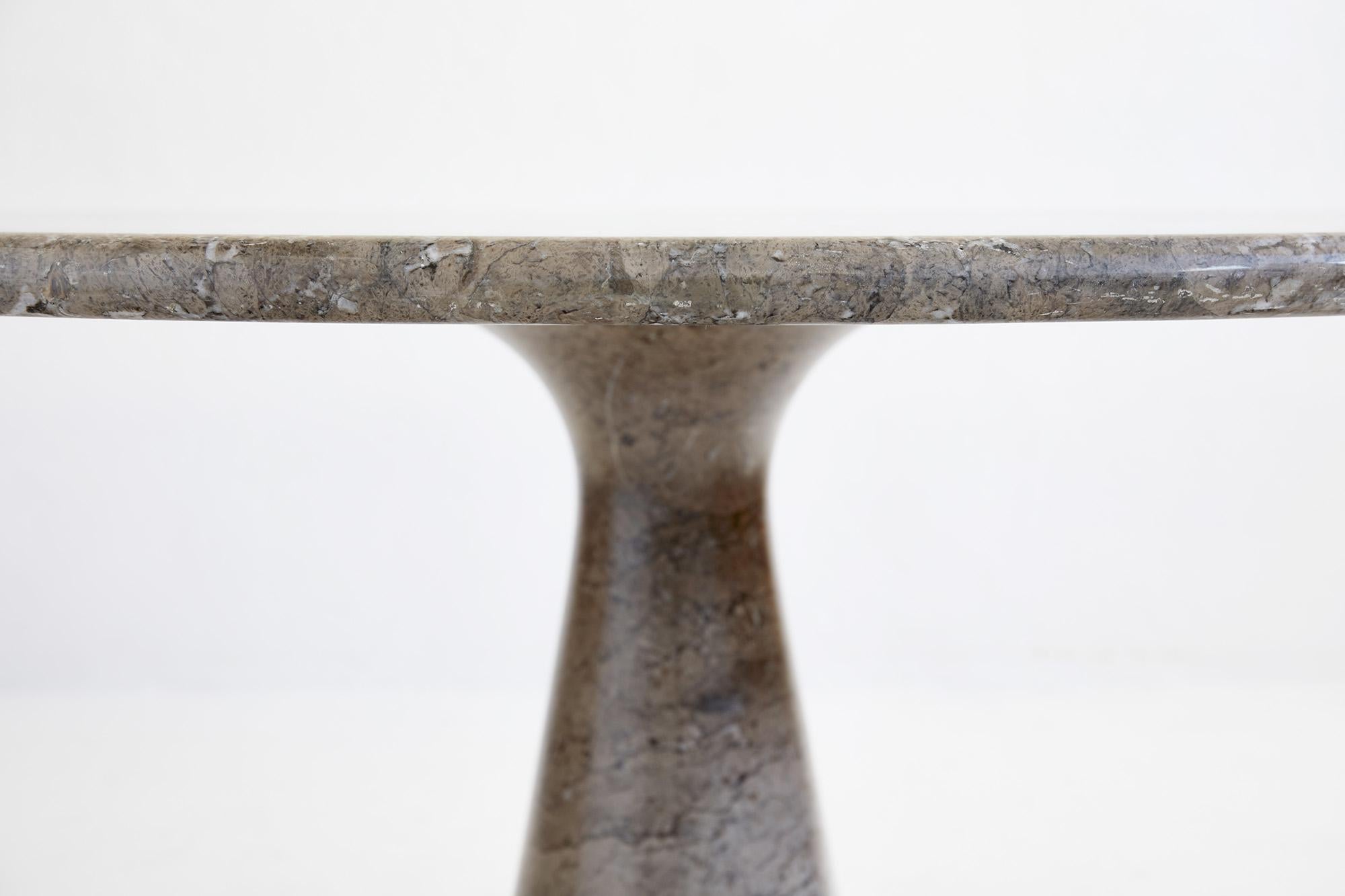 Grey Mondragone Marble Dining Table by Angelo Mangiarotti, Ed. Skipper, Italy 19 For Sale 1