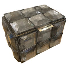 Grey Murano Glass Box