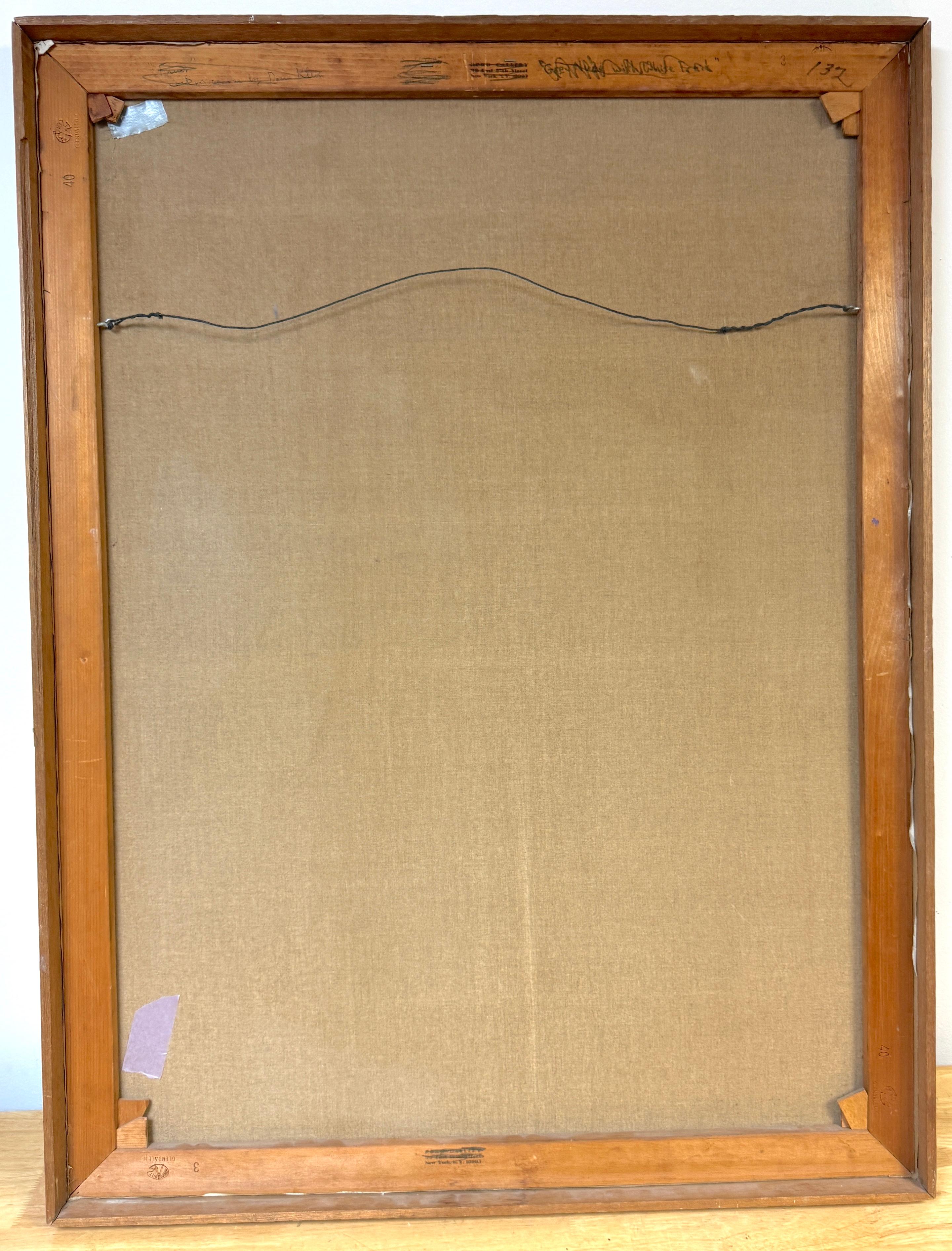 'Grauer Akt mit weißer Frucht' von Doris Klein, 1971, Roko Gallery, NY, NY im Angebot 2