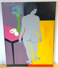 'Grey Nude with White Fruit' by Doris Klein, 1971, Roko Gallery, NY, NY