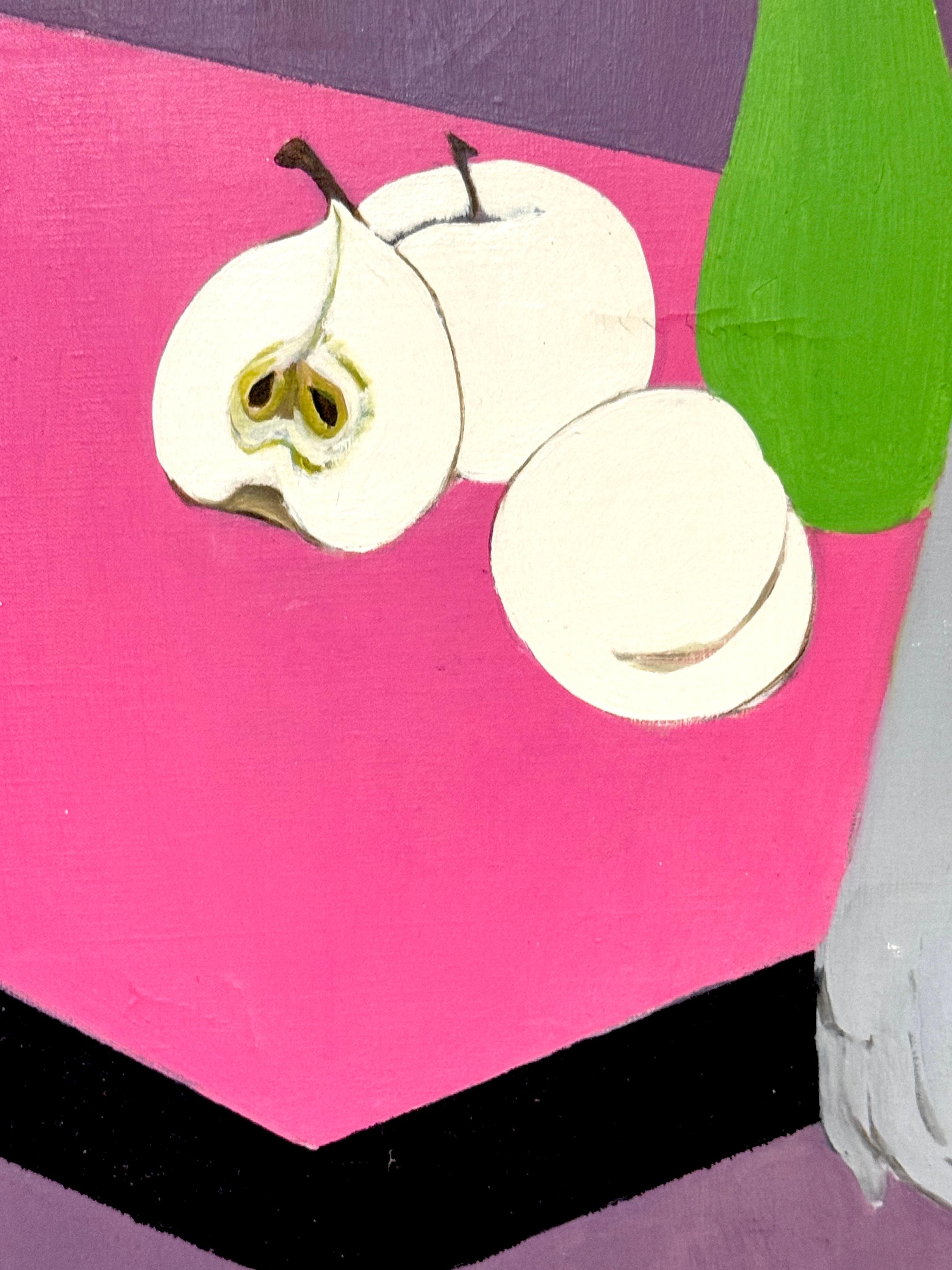 'Grauer Akt mit weißer Frucht' von Doris Klein, 1971, Roko Gallery, NY, NY (amerikanisch) im Angebot