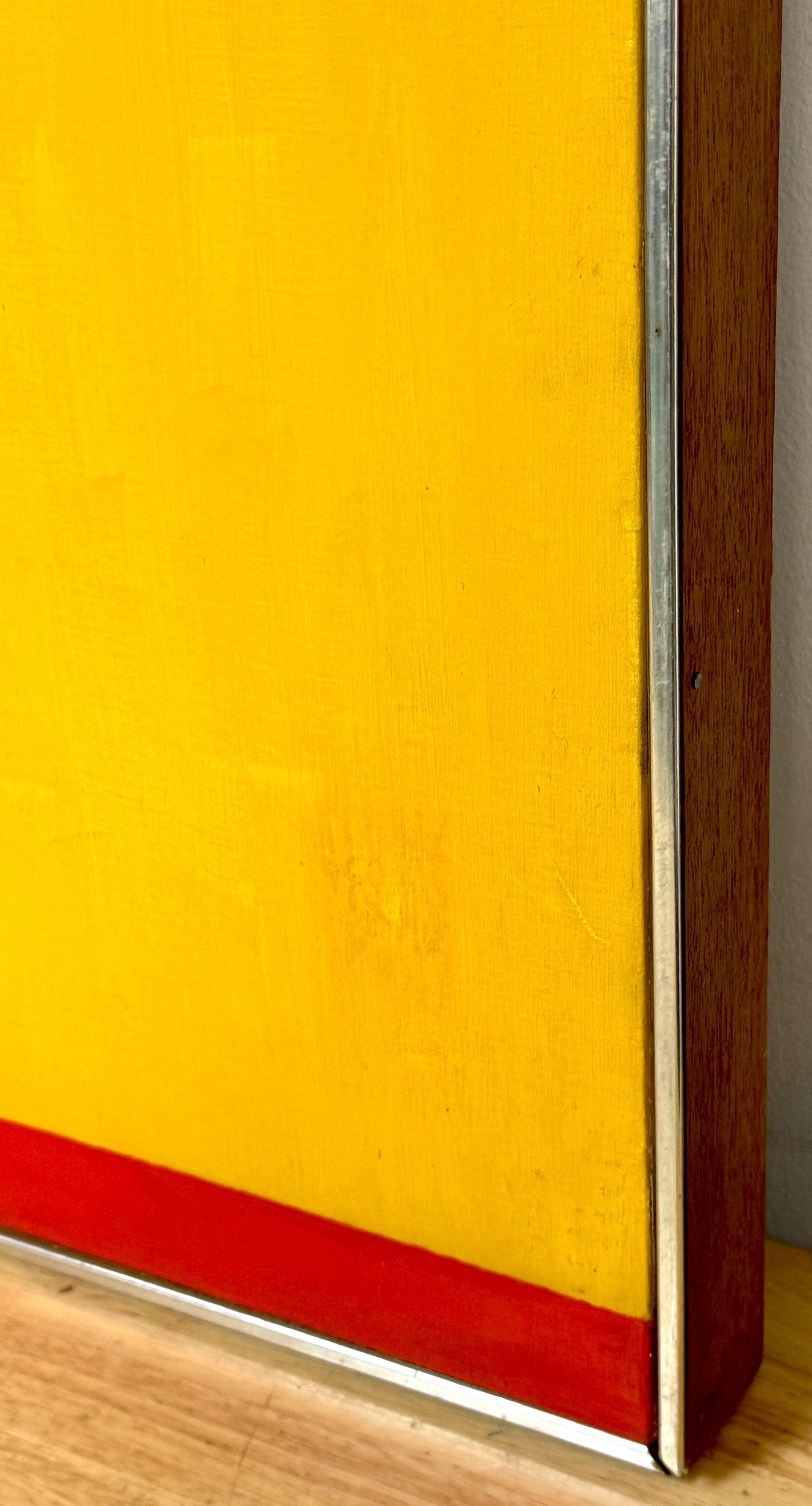 'Grauer Akt mit weißer Frucht' von Doris Klein, 1971, Roko Gallery, NY, NY im Zustand „Gut“ im Angebot in West Palm Beach, FL
