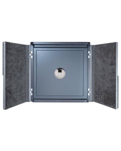 Grey Oak and White Marble Chest