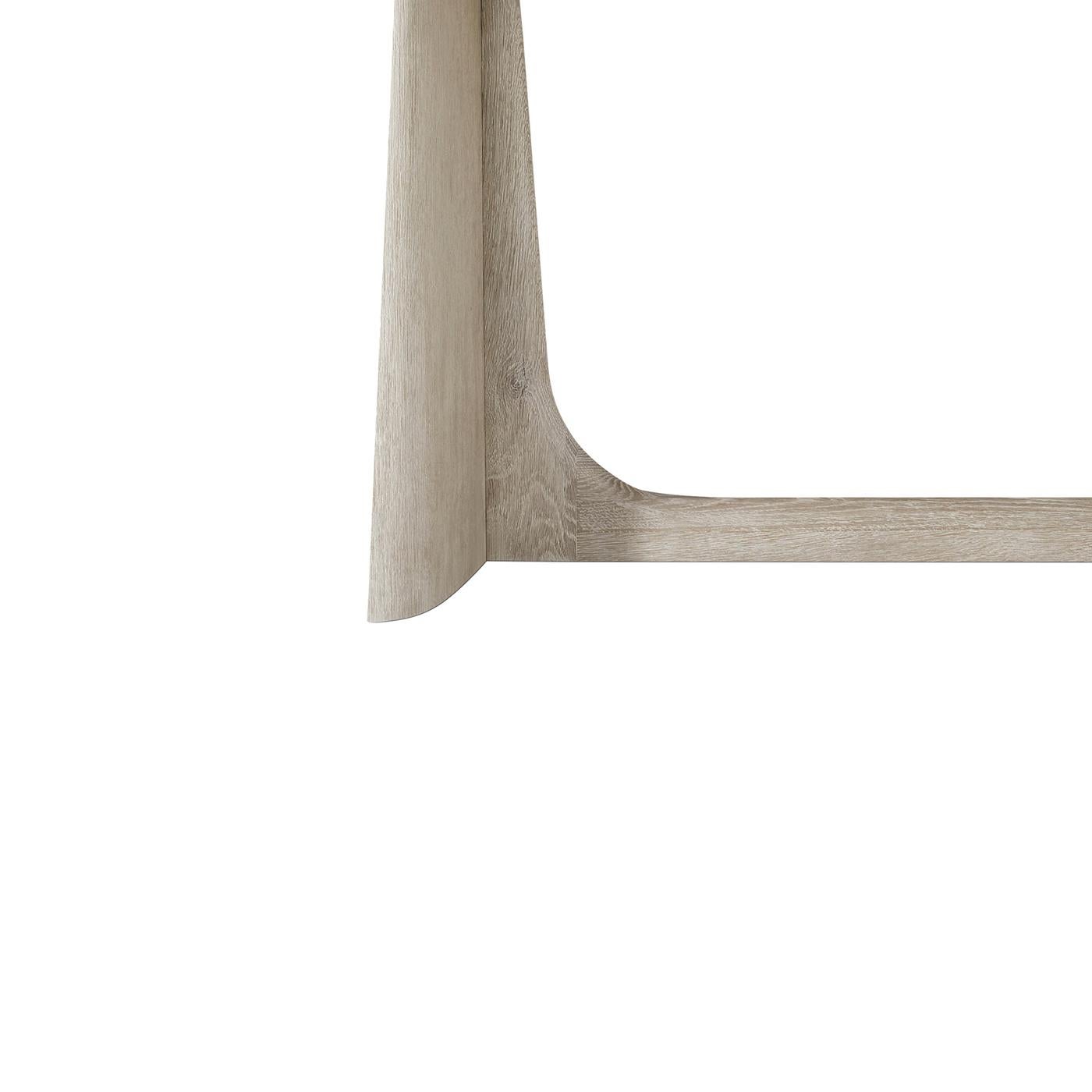 Vietnamien Table de salle à manger en Oak Oak Modernity avec plateau en quartz en vente