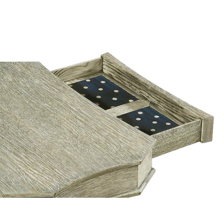 Grey Oak Pedestal Side Table For Sale at 1stDibs grey oak side table