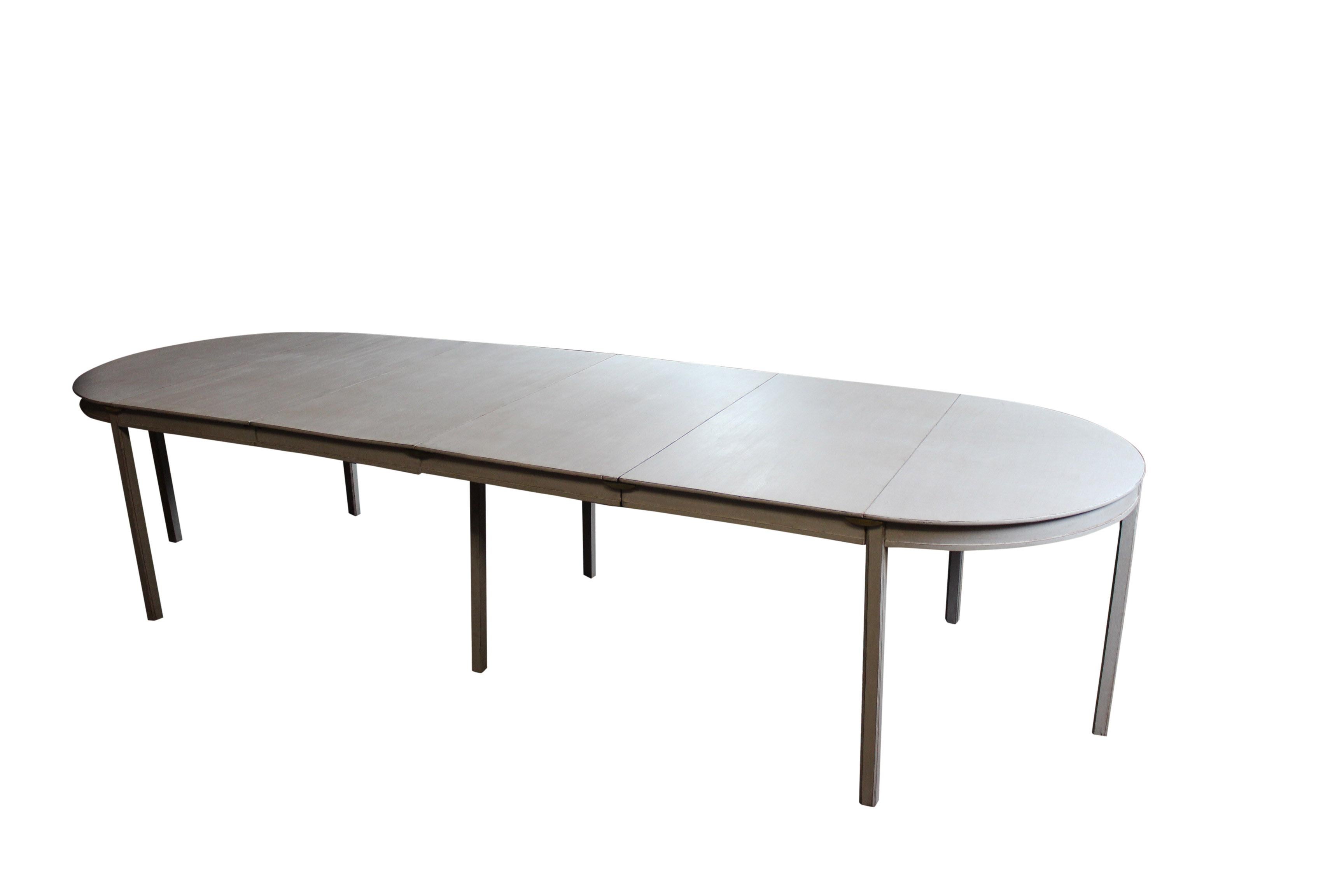 grey painted dining tables
