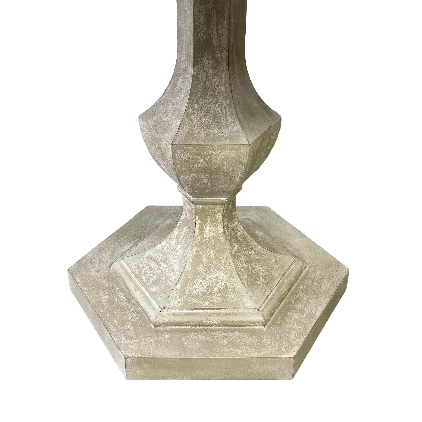 Grey Painted Neo Classic Center Table In New Condition For Sale In Westwood, NJ