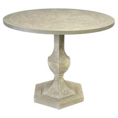 Table centrale Neo Classic peinte en gris