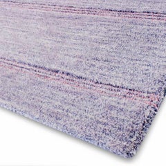 Grey Pastel Wool Area Rug