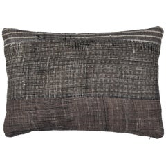 Grey Patchwork Pillow