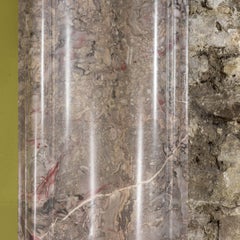 Cornice per camino a bolle Petitor grigia