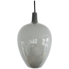 Grey Pompei Pendant Lamp by Jo Hammerborg for Fog & Mørup, Denmark, 1960s