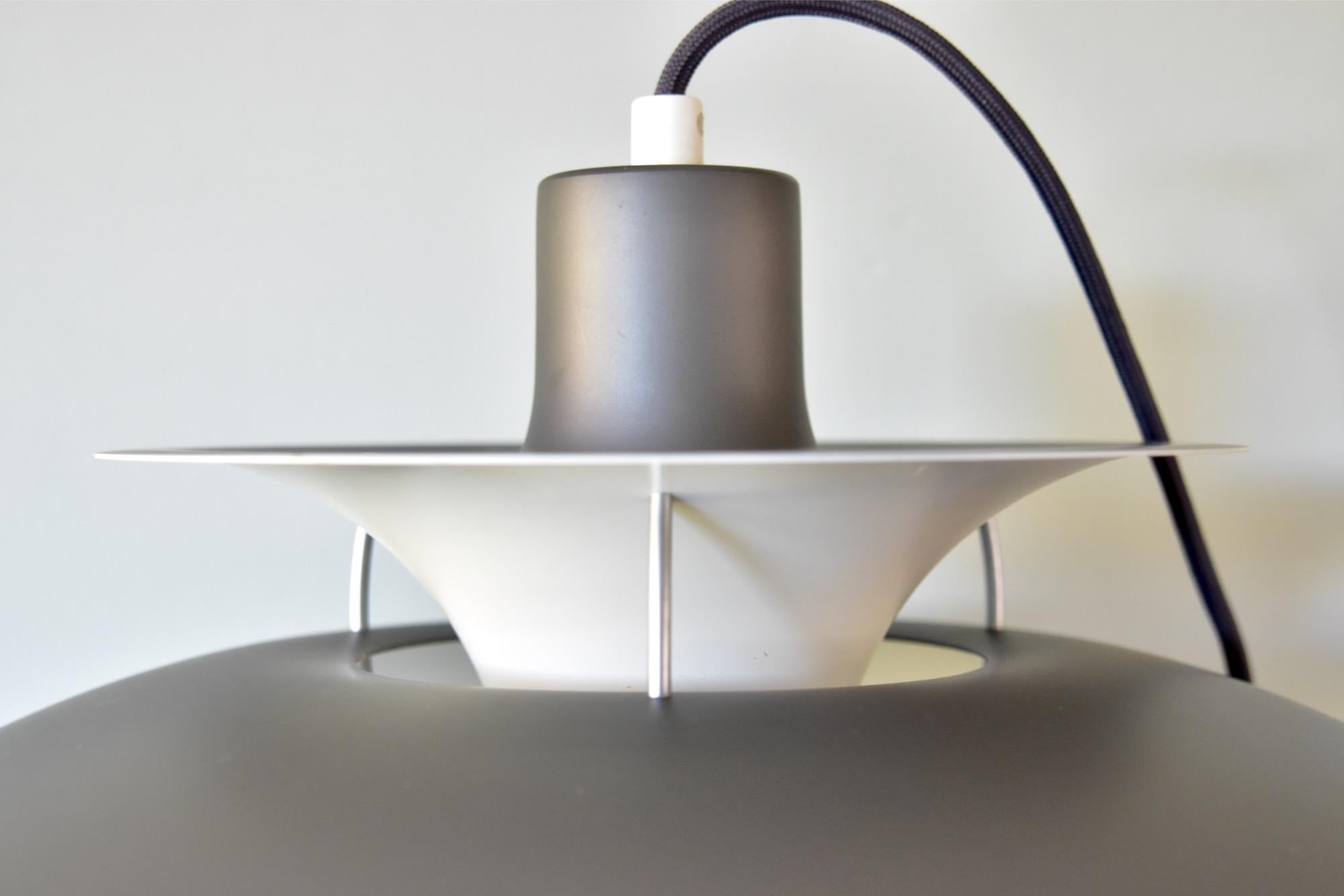 Grey Poul Henningsen PH 5 Pendant Lamp by Louis Poulsen, Denmark 1