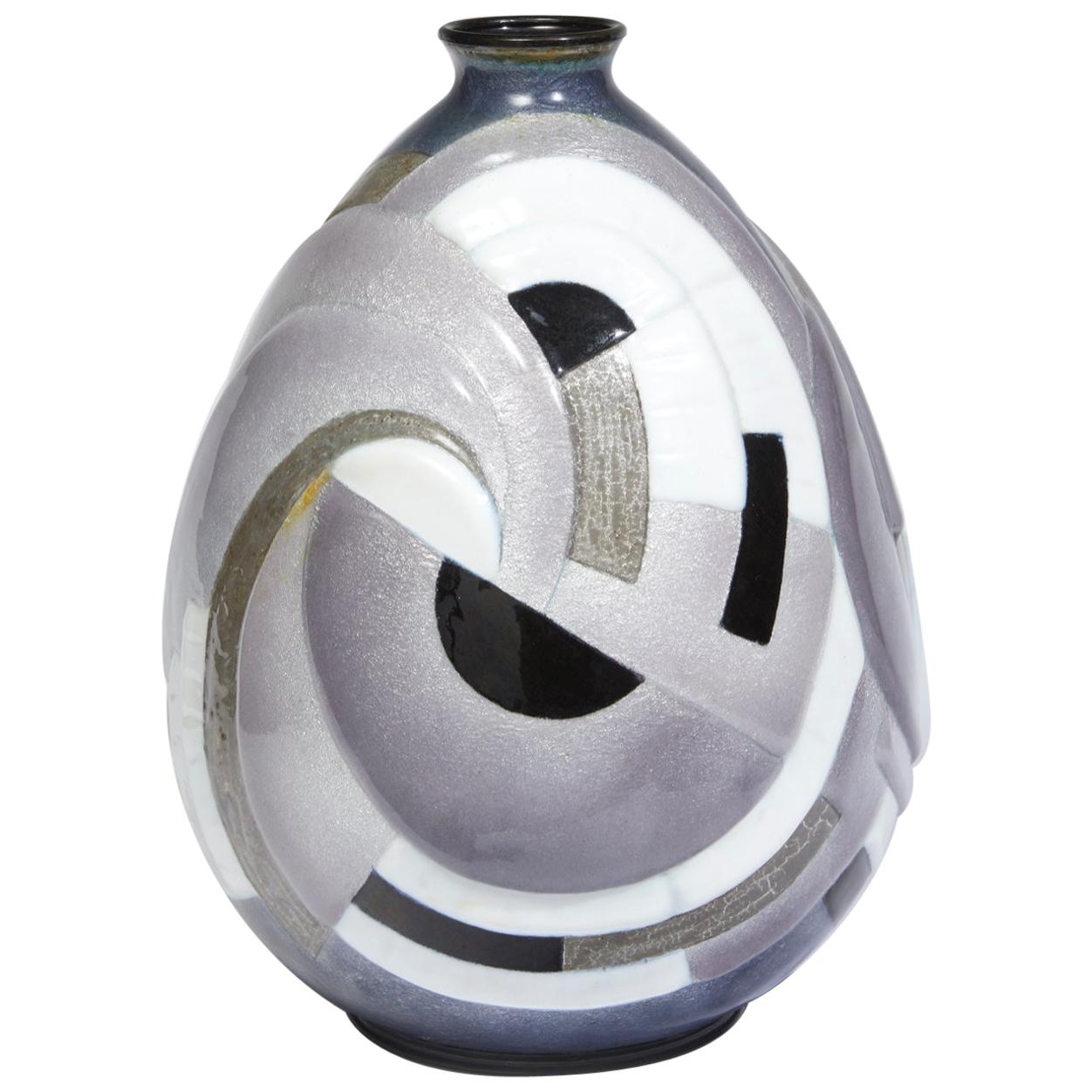 Grey "Primerose" Vase