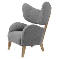 Gris Raf Simons Vidar 3 Roble Natural Silla My Own Lounge Chair by Lassen