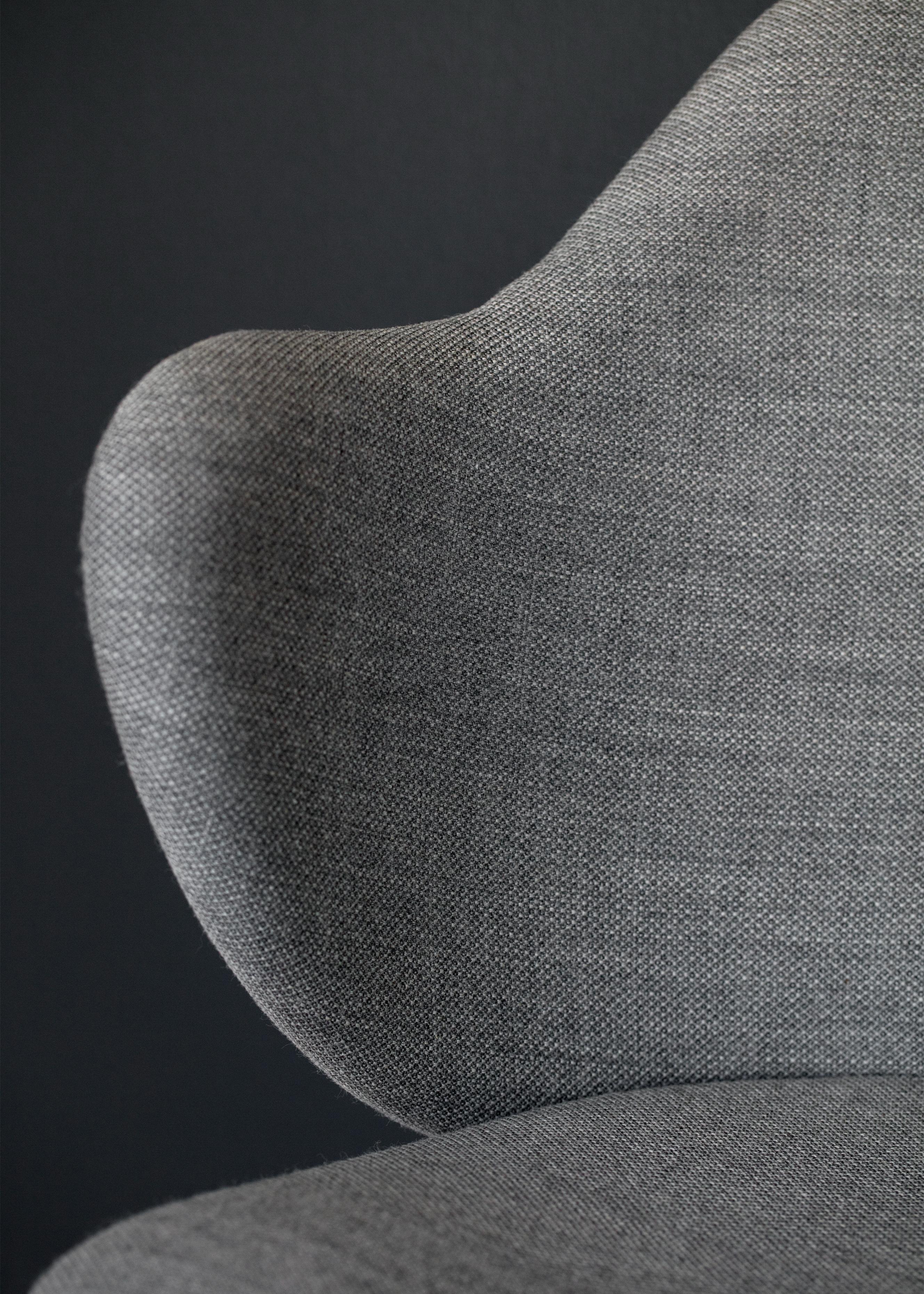 Danish Grey Remix Lassen Chair by Lassen For Sale