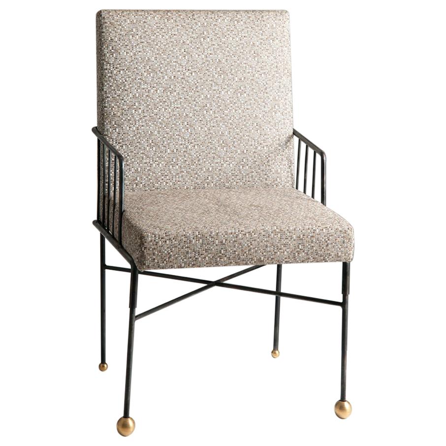 Grey Retro Chair by Sema Topaloglu