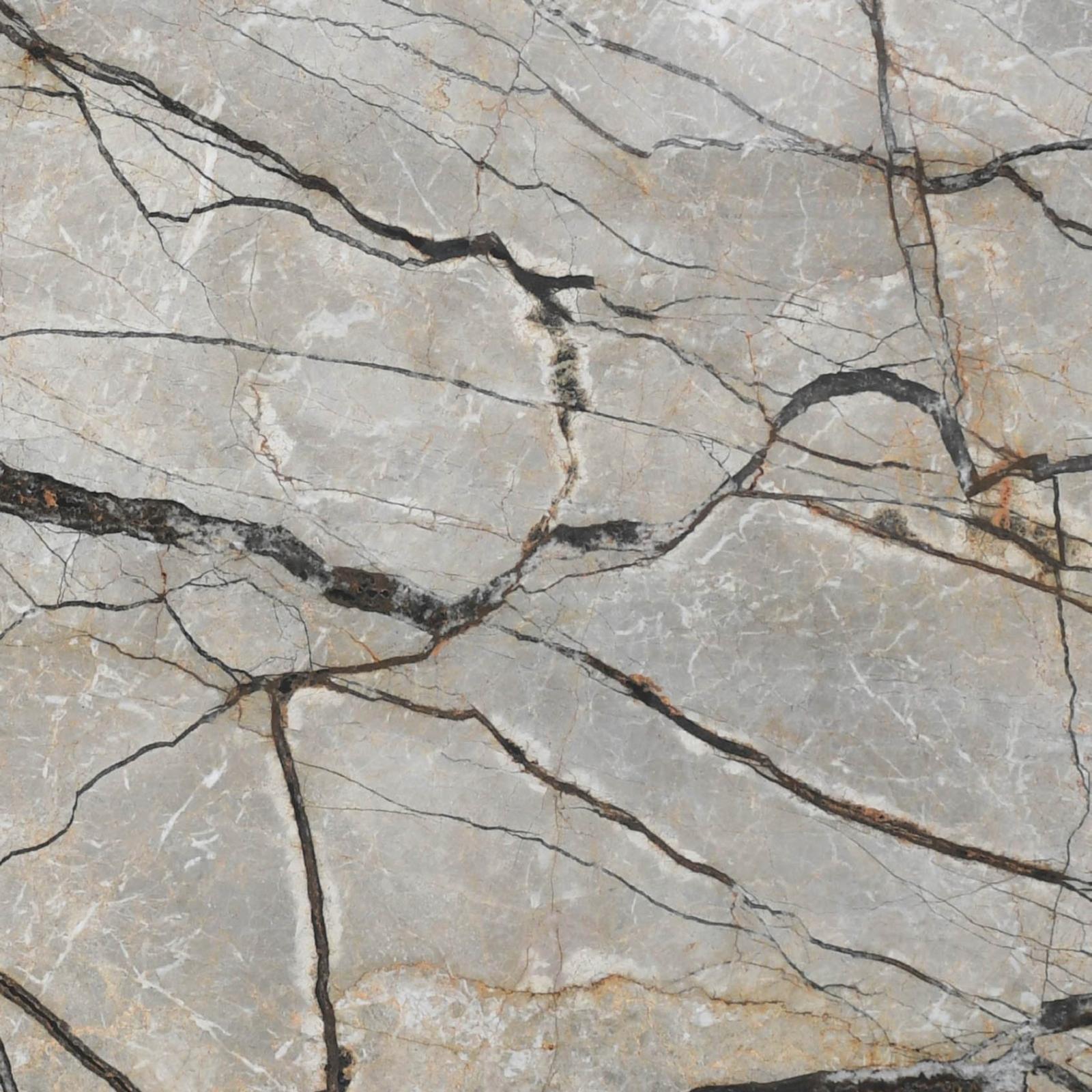 Mesa de centro de mármol de edición limitada Grey Roots, diseño de mesa de centro personalizada Mármol en venta