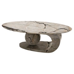 Grey Roots Limited Edition Marble Coffee Table, Custom Coffee Table Design