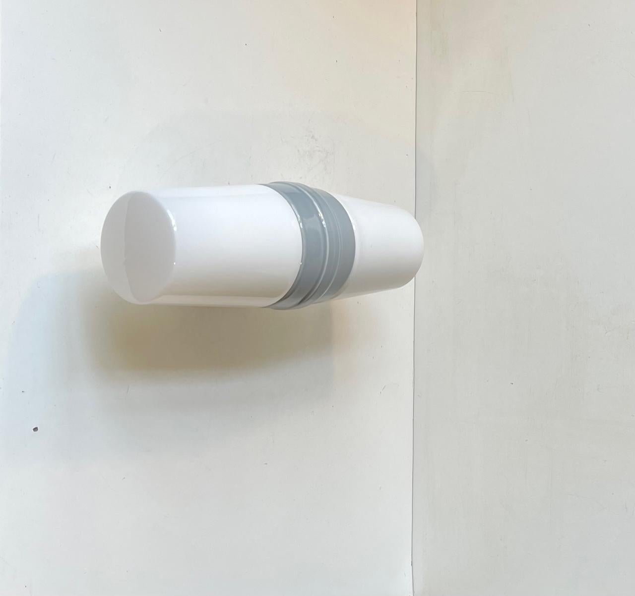 Scandinavian Modern Grey Scandinavian Dual Bathroom Wall Lamp by Sigvard Bernadotte for Ifö, 1960s For Sale