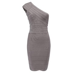 Mini abito a fascia Grey Shadow Jessamine Taglia M