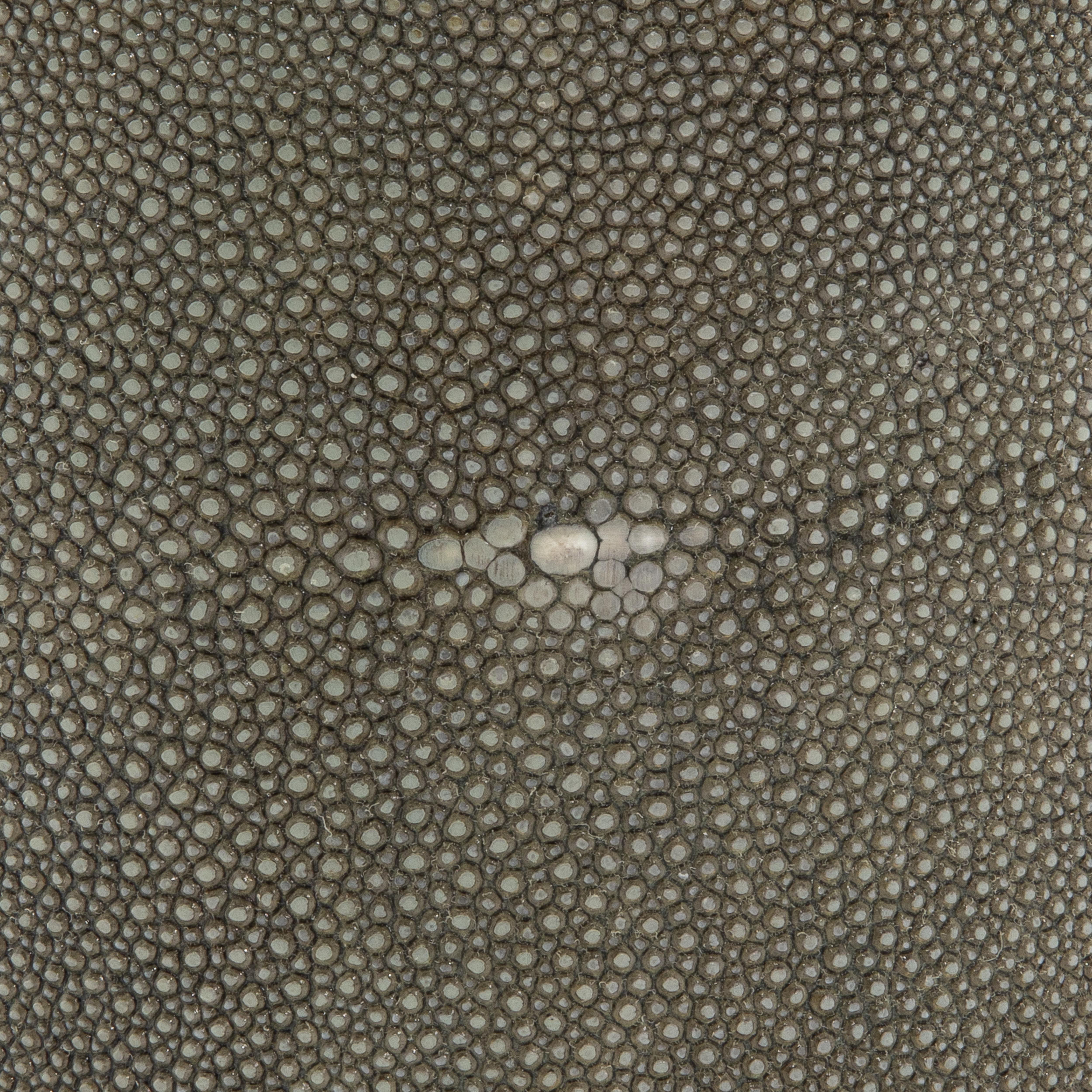 Hand-Crafted Ice Bucket in Grey Shagreen with Bronze Patina Brass Details by KIFU Paris For Sale