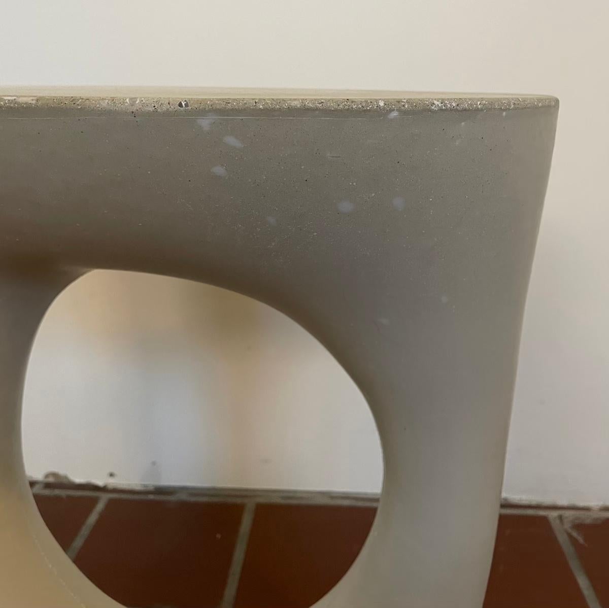 Modern Grey Short Kreten Side Table from Souda, Factory 2nd