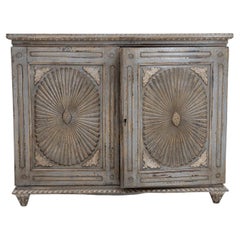 Grey Sideboard, Anglo-Indian, 19th Century