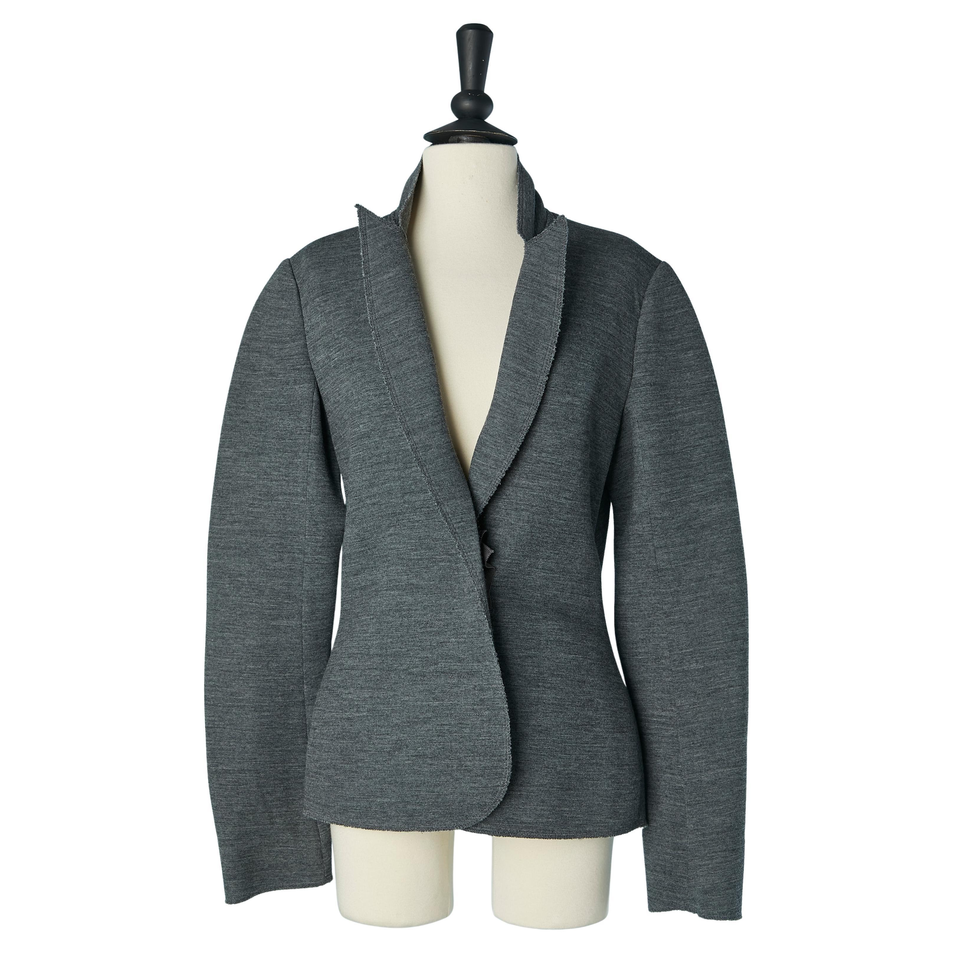 Veste grise Lanvin par Alber Elbaz W2011 en vente